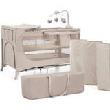 Kinderkraft prenosivi krevetac joy 2 beige sa dodacima
