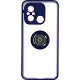 AVIZAR Ovitek za Xiaomi Redmi 12C Bi-material Metal Ring Video Support moder, (20544092) | Shoptok.si