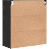 VidaXL ormar za cipele crni hrast 52.5 x 30 x 50 cm konstruirano drvo VidaXL ormar za cipele crni hrast 52.5 x 30 x 50 cm konstruirano drvo Slike