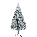 vidaXL Umestno božično drevo med 300 LED Zelena 240 x 150 cm | Shoptok.si