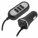 Ltc trojni avtopolnilec s kablom 3xUSB 1,4m 5,8A Cene
