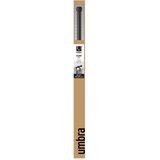 Umbra Mat črna jeklena karnisa z nastavljivo dolžino 168 - 305 cm Cleo – | Shoptok.si