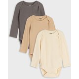 Sinsay rebrasti bodi 3 pack za bebe 3765M-01X | shoptok.hr