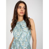 NUMERO Dress-NU-SK-059-2.46-Light Blue | Shoptok.si