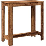 vidaXL Barska miza starinski les 102x50x103,5 cm inženirski les | Shoptok.si