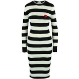 Pri Elegant striped dress with a LOVE heart | shoptok.hr