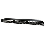 Patch PANEL 24 PORTA cat.5e, shielded, NPP-C524-002, designed for 19″ standard, 483x111x45 mm Cijene