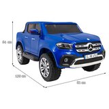  Licenciran avto na akumulator Mercedes Benz X-Class MP4 - dvosed - moder/lakiran | Shoptok.si