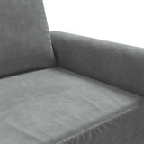  Trosjed tamnosivi 180 cm baršunasti | shoptok.hr