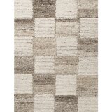 Vikosa Kremno bela ročno tkana volnena preproga 120x180 cm Boho 1.0 Quadra – | Shoptok.si