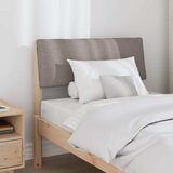  Tapecirani uzglavlje Sivo-smeđa 80 cm Čvrsto borovo drvo | Eponuda.ba
