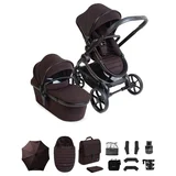Peach 8 EDITIONS kolica, Coffee Bean Complete Bundle