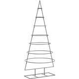 vidaXL Metalno ukrasno božićno drvce crno 180 cm | shoptok.hr