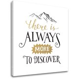  Motivaciona slika na platnu There is always more (moderne) Cijene
