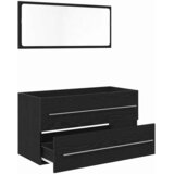 Ormarić za sudoper s ladicama Crni hrast 90 x 45 x 1.5 cm | shoptok.hr