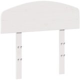  The Living Store Vzglavje bela 100 cm trdna borovina - Vzglavje, (21500690) | Shoptok.si