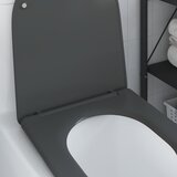  WC daska Antracit 47 x 36 x 3,4 cm Duroplast | shoptok.hr