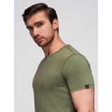 Ombre Men's t-shirt with ACID WASH effect Cene