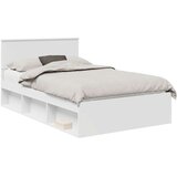  Okvir za krevet Bijelo 120 x 190 cm Čvrsto borovo drvo | shoptok.hr