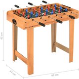 vidaXL Mini miza za namizni nogomet 69x37x62 cm javor | Shoptok.si