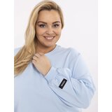 RELEVANCE Sweatshirt-RV-BZ-A599.82-light blue | Shoptok.si