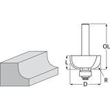 Makita glodalo za oslanjanje sa žlebovima D-48636 | ePonuda.com