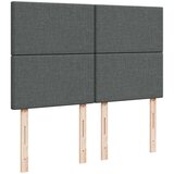  Otomanski krevet s madracem i LED tamnosivi 140x190 cm tkanine | shoptok.hr