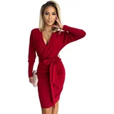 NUMOCO Envelope dress with neckline at back and Numoco tying