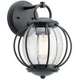 Elstead Lighting Elstead Vandalia Zunanja stenska svetilka z 1 lučjo, črna, IP44, E27, (22100162) | Shoptok.si