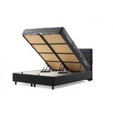 Hanah home Motya Set 120 x 200 - Anthracite Anthracite Single Mattress, Base & Headboard | Eponuda.com