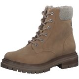 s.Oliver Gležnarji z vezalkami svetlo rjava / svetlo siva | Shoptok.si