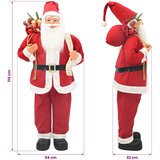  Figura Djed Božićnjak Crvena 110 cm Poliester | shoptok.hr