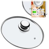 KADAX stekleni pokrov 20 cm univerzalni toplotno odporen pokrov za lonce in ponev, (5000355922) | Shoptok.si