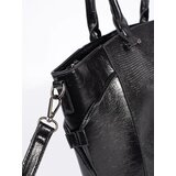 Shelvt Large black handbag with an additional strap | Shoptok.si