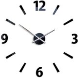  Stenske ure KLAUS BLACK HMCNH061-black (moderna stenska ura) Cene