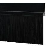  Samoljepljivi pečati za vrata 2 kom. 100 cm Aluminijski legura Crna | shoptok.hr