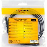 Delock 82880 Toslink audio priključni kabel [1x muški konektor toslink (ODT) - 1x muški konektor toslink (ODT)] 2 m crna Cijene