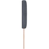 vidaXL Čelo postelje s kristalnimi gumbi, temno sivo, 200 cm, pliš | Shoptok.si