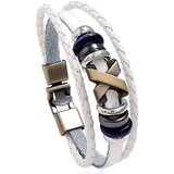 IZMAEL Muški narukvica WO-34326 - Bijela/23cm | shoptok.hr