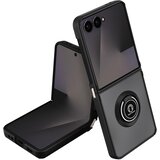 AVIZAR Ovitek za Samsung Galaxy Z Flip 7, zložljiv z magnetnim obročkom, Črna, (5000189002) | Shoptok.si