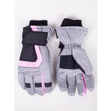 Yoclub Woman's Women's Winter Ski Gloves REN-0261K-A150 Cene