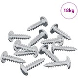 vidaXL Vijak 13636 pcs srebrna M4 x 16 mm Jeklo, (5000163826) | Shoptok.si