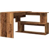Maison Chic kotna Pisalna miza - pisarniška miza - Računalniška miza iz starega lesa iz umetnega lesa, (21785658) | Shoptok.si