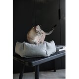 MiaCara Antracitno sivi vunen krevet za kućne ljubimce ø 45 cm Calma Anthracite – | shoptok.hr