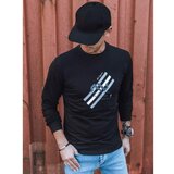 DStreet Black men's sweatshirt with print BX5364 | shoptok.hr