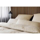 Elegante posteljnina 200/200 cm žakar sivobež | Shoptok.si