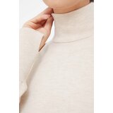 MOS MOSH Volnen pulover ženski, bež barva | Shoptok.si