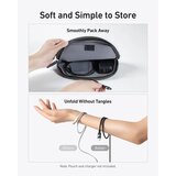 Anker pleteni USB-C na USB-C kabel 240 W, 0,9m, črn | Shoptok.si