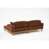Atelier Del Sofa ugaona garnitura Rens Right Brown Copper | ePonuda.com