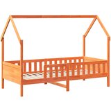 vidaXL Otroški posteljni okvir voščeno rjav 80x200 cm trdna borovina, (21273624) | Shoptok.si
